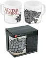 Produktbild: Game Of Thrones Tasse Haus Stark Winter Is Coming Schattenwolf Keramik 320 ml