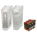Produktbild: 3forCologne Schnapsgläser 6,5cl | 6er Set | Kölner Dom | Pinnchen, Shotgläser, Tequila, Vodka, Obstler, Grappa, in einer schönen Geschenkverpackung mit integr. Pinnchen-Träger.| MADE IN GERMANY