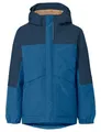 Produktbild: VAUDE Escape Padded Jacket für Kinder – Wasserdichte gefütterte Regenjacke für Kinder mit 2-Lagen Material, Kapuze & Reflex-Elementen – Ideal für matschige Tage im Herbst & Winter