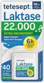 Produktbild: Tetesept Laktase 22.000 Laktasetabletten bei Laktoseunverträglichkeit 40 Stück