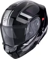Produktbild: Scorpion EXO-930 Evo Ardens Helm, schwarz/lila/silber, M (57/58)