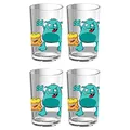 Produktbild: EMSA 516275 Monster Kindertrinkbecher, 200 ml, Hochglanzkunststoff SAN, klar (4 Stück)