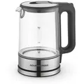 Produktbild: GOURMETmaxx Glas-Wasserkocher LED 1,7l  - Edelstahl/schwarz