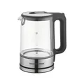 Produktbild: GOURMETmaxx Glas-Wasserkocher, 1,7 l, 2200 W, mit Antikalk-Filter - silberfarben | schwarz