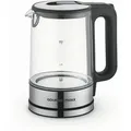 Produktbild: Gourmetmaxx Wasserkocher GOURMETmaxx, Schwarz, Edelstahl, Metall, Kunststoff, Glas, 1,7 L, 15x24x21 cm, kabellos, Überhitzungsschutz, 360°-Sockel, Beleuchtung, Küchengeräte, Wasserkocher