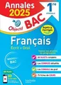 Produktbild: ANNALES OBJECTIF BAC 2025 - FRANCAIS 1RE GENERALE... | Buch | Zustand akzeptabel