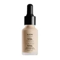 Produktbild: NYX Professional Makeup Total Control Drop Foundation, Präzise Dosierung, Aufbaubare Deckkraft, Langanhaltend, Vegane Formel, Mattes Finish, Farbton: Light