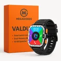 Produktbild: Valdus PGD Smartwatch Herren GPS 16GB 2GB NFC 4G Dual-Kamera DE.