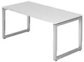 Produktbild: HAMMERBACHER höhenverstellbarer Schreibtisch VRS16/W/S weiß