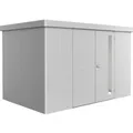 Produktbild: Biohort Gerätehaus Neo 2D Doppeltüre Silber-Metallic