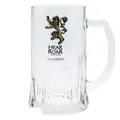 Produktbild: Game of Thrones - Glas Bierkrug Bierglas - Lannister Wappen - 500 ml