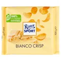 Produktbild: Ritter Sport Bianco Crisp Weiße Schokolade mit Cornflakes und Puffreis 100g