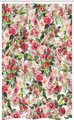 Produktbild: Abakuhaus Duschvorhang Badezimmer Deko Set aus Stoff mit Haken Breite 120 cm, Höhe 180 cm, Blumen Roses Beeren Blumenstrauß Kunst