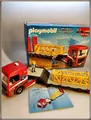 Produktbild: PLAYMOBIL 5467 City Action Schwertransporter LKW Laster Baustelle Tieflader