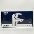 Produktbild: GROHE Swift - Einhand-Waschtischarmatur (Einlochmontage, Auslauf mit Mousseur),