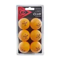 Produktbild: Dunlop Tischtennisball 40+CLUB CHAMP 6 BALL Orange Bälle Starter-Set Ping Pong