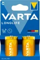 Produktbild: Batterie Baby C VARTA Longlife, hohe Lebens- & Lagerdauer, 1,5 V, 2 Stück 301444