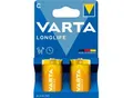 Produktbild: Batterie Baby C VARTA Longlife, hohe Lebens- & Lagerdauer, 1,5 V, 2 Stück