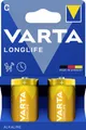 Produktbild: Varta Longlife C Blister 2 Baby (C)-Batterie Alkali-Mangan 1.5V 2St.
