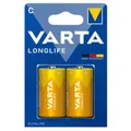 Produktbild: Varta Longlife C Blister 2 Baby -Batterie Alkali-Mangan 2 St. Batterie Baby (C)