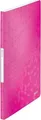 Produktbild: LEITZ Sichtbuch WOW, A4, PP, mit 20 Hüllen, pink-metallic laminierte Oberfläche, Oberflächenstruktur mit 3D-Prägung, - 1 Stück (4631-00-23)