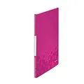 Produktbild: Sichtbuch A4 Wow pink metallic LEITZ 46310023 PP 20Hüllen