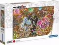 Produktbild: 8005125365272 Puzzle 6000 elementów. Mordillo. The Kiss Clementoni