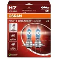 Produktbild: OSRAM H7 Night Breaker Laser Glühbirnen 12V 55W PX26d - paarweise, weiss