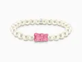 Produktbild: Thomas Sabo A2154-082-9-L17 Armband - HARIBO Gummibärchen - Goldbär - Silber & Zuchtperlen - Rosa-Pink - 17 cm