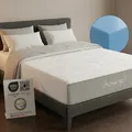 Produktbild: Arensberger Matratze LINA 160x200cm Höhe 11cm | NANOCELL® Gel-Schaum | Mittelfest H3 | Premium-Bezug 240g/m² | 60°C waschbar | Kaltschaum-Matratze 160x200 | Note 1,1 | Öko-Tex Zertifiziert