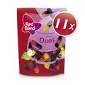 Produktbild: Red Band Fruchtgummi Lakritz Duos 200 g Stehbeutel – 11er Pack | Fruchtgummi und Lakritz