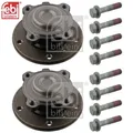 Produktbild: 2x Radlagersatz febi bilstein 24572 2 Radlager Satz links rechts Vorne für BMW