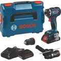 Produktbild: Bosch Akku-bohrschrauber Gsr 18v-90 Fc, Incl. 2x Akku Procore 4 Ah, Schnellladegerät, Zubehör, L-boxx