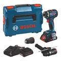 Produktbild: Bosch GSR 18V-90 FC Professional Bohrschrauber 64 Nm + 2x Akku 4,0 Ah 06019K6205
