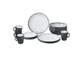 Produktbild: BRUNNER Geschirr-Set Melamin Ess Geschirr Set Lunch, Melamin-/Mineralgemisch, Box 16-teilig Camping Reise Teller Becher