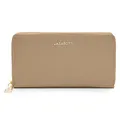 Produktbild: Lazarotti Bologna große Leder Geldbörse Damen | großes Reißverschlussfach, 16 Kartenfächer, Münzfach, RFID-Schutz | 19 x 4 x 10 cm
