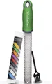 Produktbild: Premium Zester Rasp mit Viele Funktionen | Vlijmscherp roestvrijstalen Messer | Vaatwasmachinebestendig | Inklusive Schutzhaube und Reinigungsbürste
