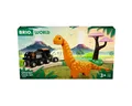 Produktbild: Ravensburger Freizeittasche BRIO Bahn-Set Dinosaurier 12 Teile Holz