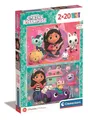 Produktbild: Puzzle 2x20 Super Kolor Gabby's Dollhouse
