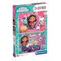 Produktbild: Clementoni Puzzle Gabbys Poppenhuis, 2x20st.