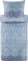 Produktbild: Bassetti Baumwollsatin-Bettwäsche-Garnitur ISOLABELLA Farbe AZURBLAU C1 Größe 155x220+80x80
