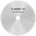 Produktbild: Bosch Accessories Multi Material 2608640449 Hartmetall Kreissägeblatt 254 x 30 x 3.2 mm Zähneanzahl: 60 1 St.