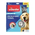 Produktbild: Vileda Pet Pro Microfibre Towel Mikrofasertuch 172670 , 1 Packung = 1 Tuch, 65 x 100 cm, Größe: XL