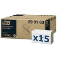 Produktbild: Tork 290163 Advanced 2-lagig 25x23 weiß Zick-Zack-Falz, H3, 3750 Stück
