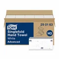 Produktbild: Essity Professional Hygiene Germany GmbH Tork Papierhandtücher H3 Advanced, 25 x 23 cm, 2-lagig, Weich & sehr saugstark, Zickzackfalzung, weiß, 1 Karton = 15 Bündel x 250 = 3.750 Tücher 290163