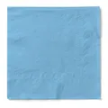 Produktbild: Serviette in Hellblau aus Tissue 3-lagig, 33 x 33 cm, 100 Stück