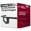 Produktbild: Für Alfa Romeo 156 Sportwagon Typ 932_ (Auto Hak) Anhängerkupplung starr top