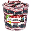 Produktbild: (8,45€/1kg)Haribo Lakritz-Schnecken - Minibeutel - Rotella - Veggie- 100 Beutel