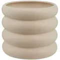 Produktbild: Butlers Blumenübertopf, Beige, Keramik, 17 cm, Dekoration, Blumen & Zubehör, Übertöpfe