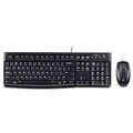 Produktbild: Logitech Tastatur-Maus-Set Verkabelt MK120 QWERTZ DE
